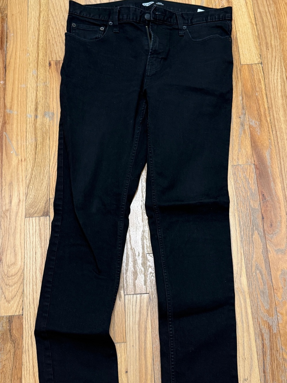 Old Navy Black Slim Skinny Jeans 34x32